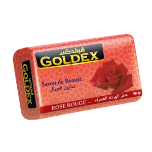 SAVON GOLDEX 100GR RED ROSE C48
