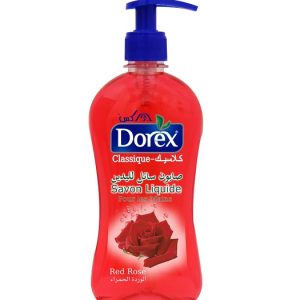 SAVON LIQUIDE DOREX CLASSIQUE 400ML RED ROSE