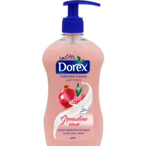 SAVON LIQUIDE DOREX CREME 400ML GRENADINE