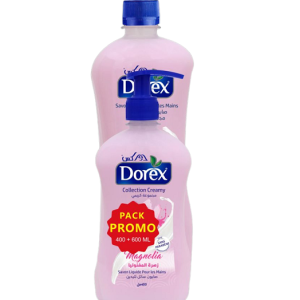 SAVON LIQ DOREX CREME PACK 600+400 MAGNALIA