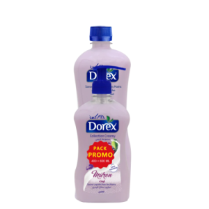 SAVON LIQ DOREX CREME PACK 600+400 MURON