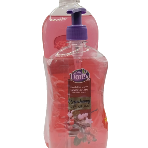 SAVON LIQUIDE DOREX PACK 600+400ML CARANBERRY