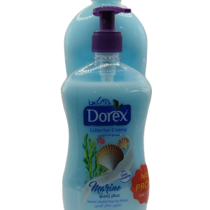 SAVON LIQ DOREX CREME PACK 600+400 MARINE